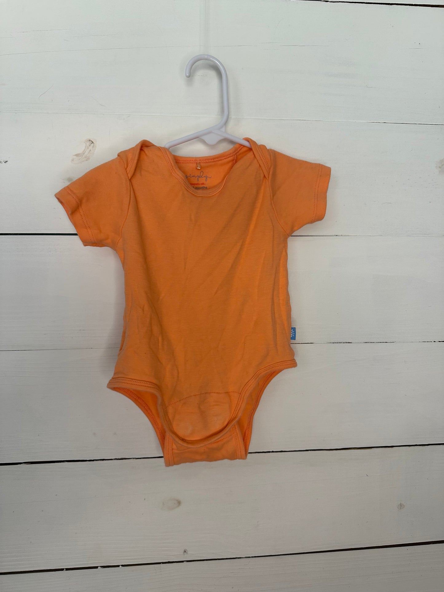 3-6M - Magnetic Me Orange Onesie