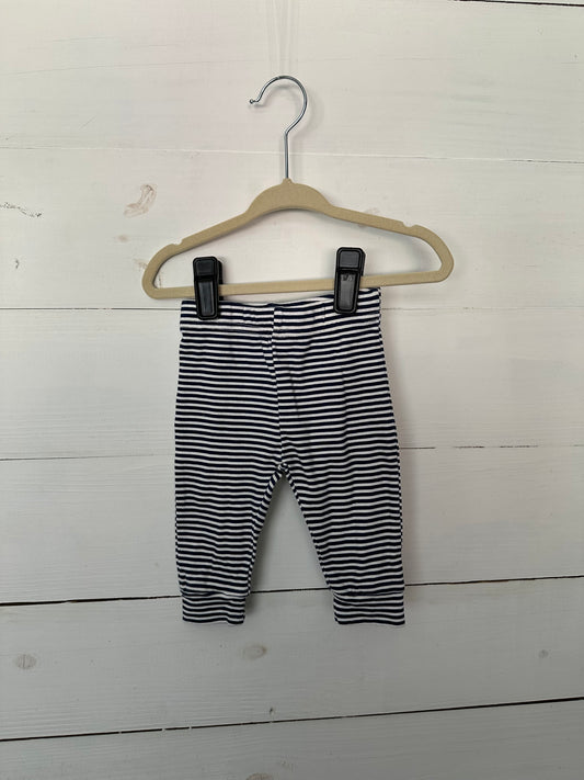 Starting Out Navy Blue Striped Pants