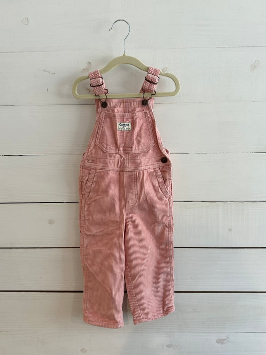 Pink OshKosh Corduroy Overalls