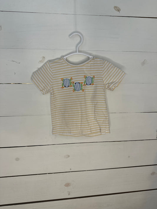 24M - Three Sisters Appliqued Tree Frog Shirt