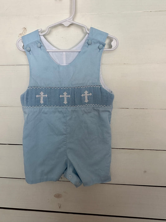 Stitchy Fish: Light Blue Crosses