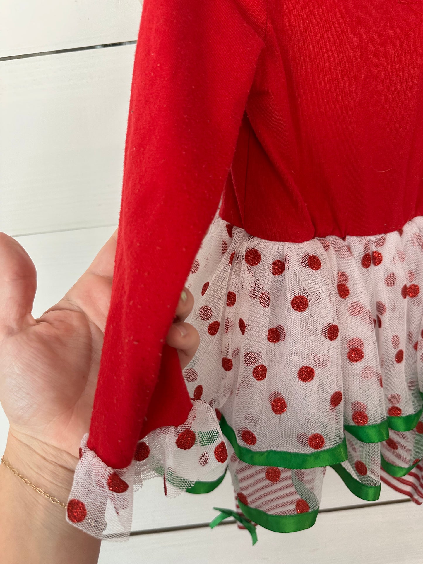4T - Little Lass Christmas 2 Piece Outfit