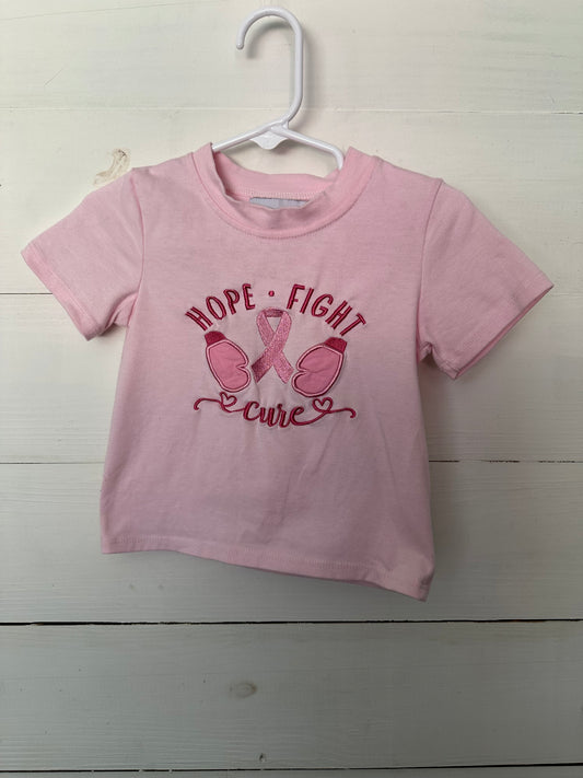 Hope Fight Cure Pink Breast Cancer Awareness Shirt