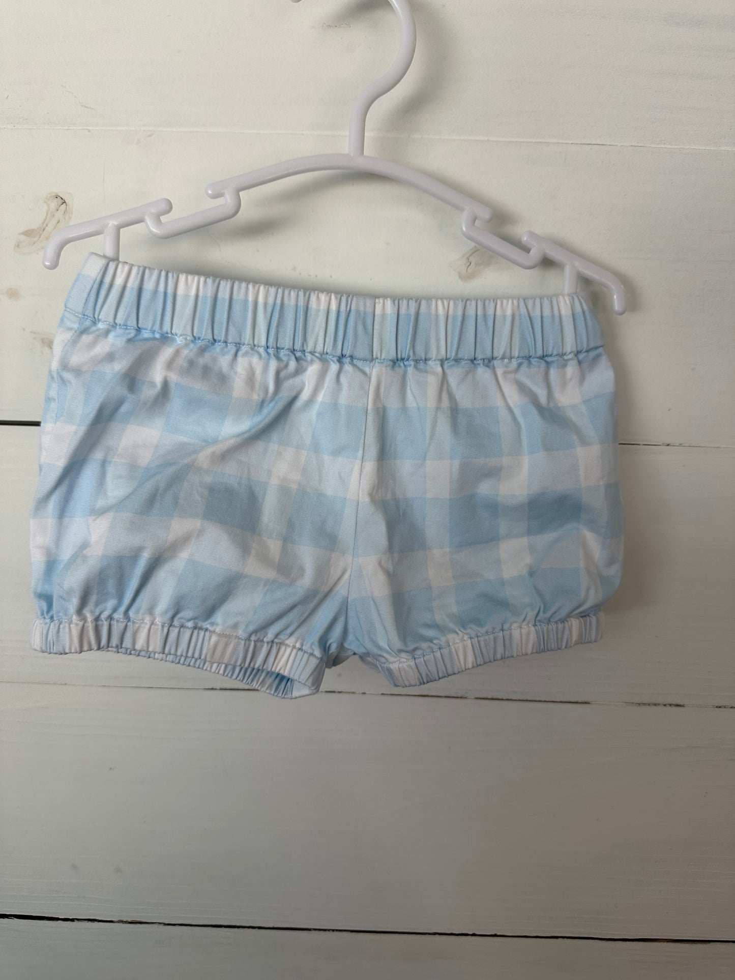 2T - Henry Duval Baby Blue Gingham Shorts