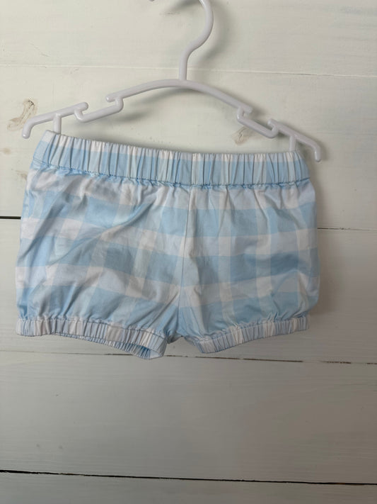 2T - Henry Duval Baby Blue Gingham Shorts
