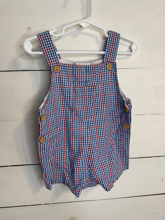 12M - Grace & James Blue & Red Plaid Job Jon
