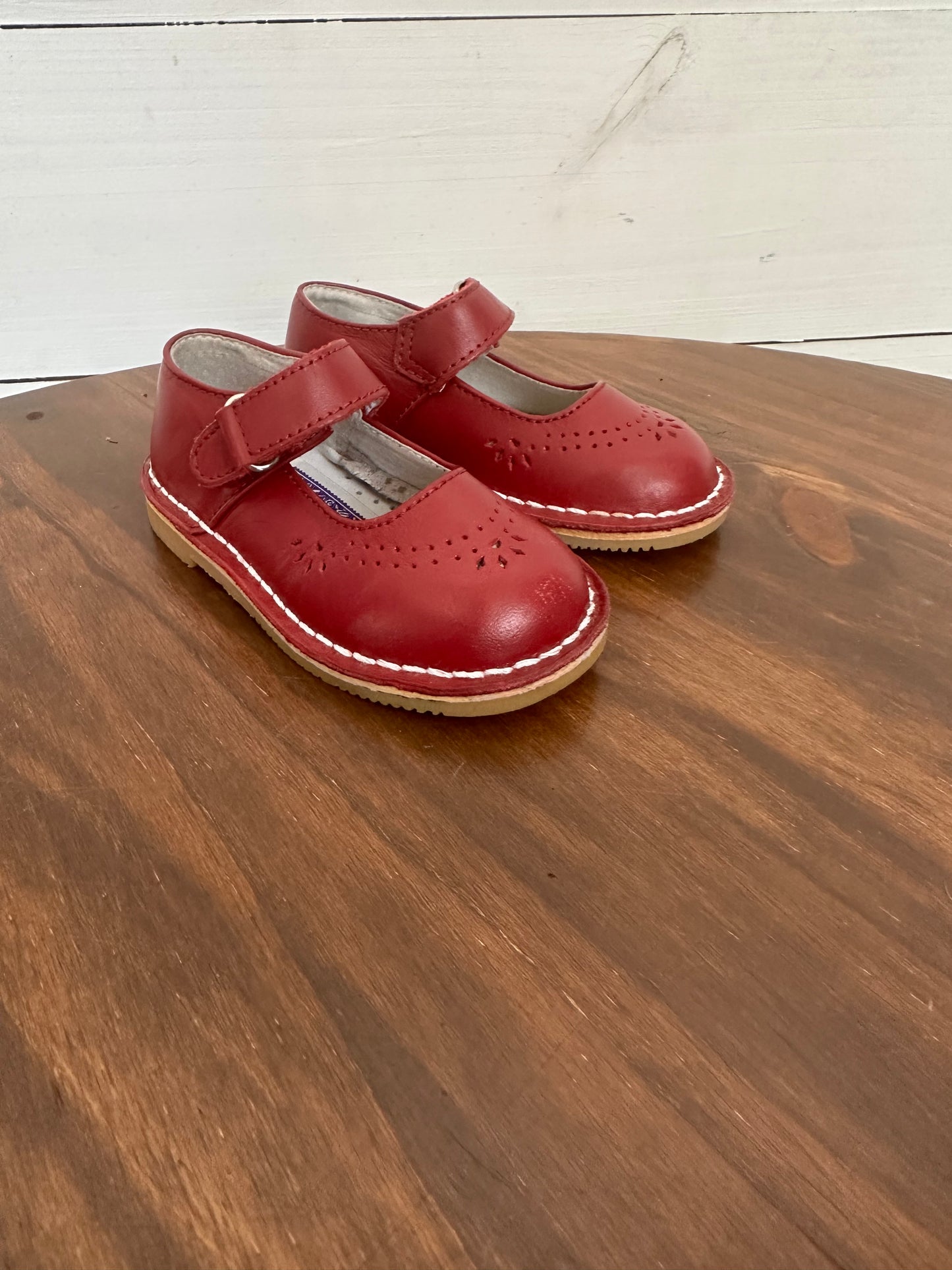 5 - L'Amour Red Classic Mary Janes