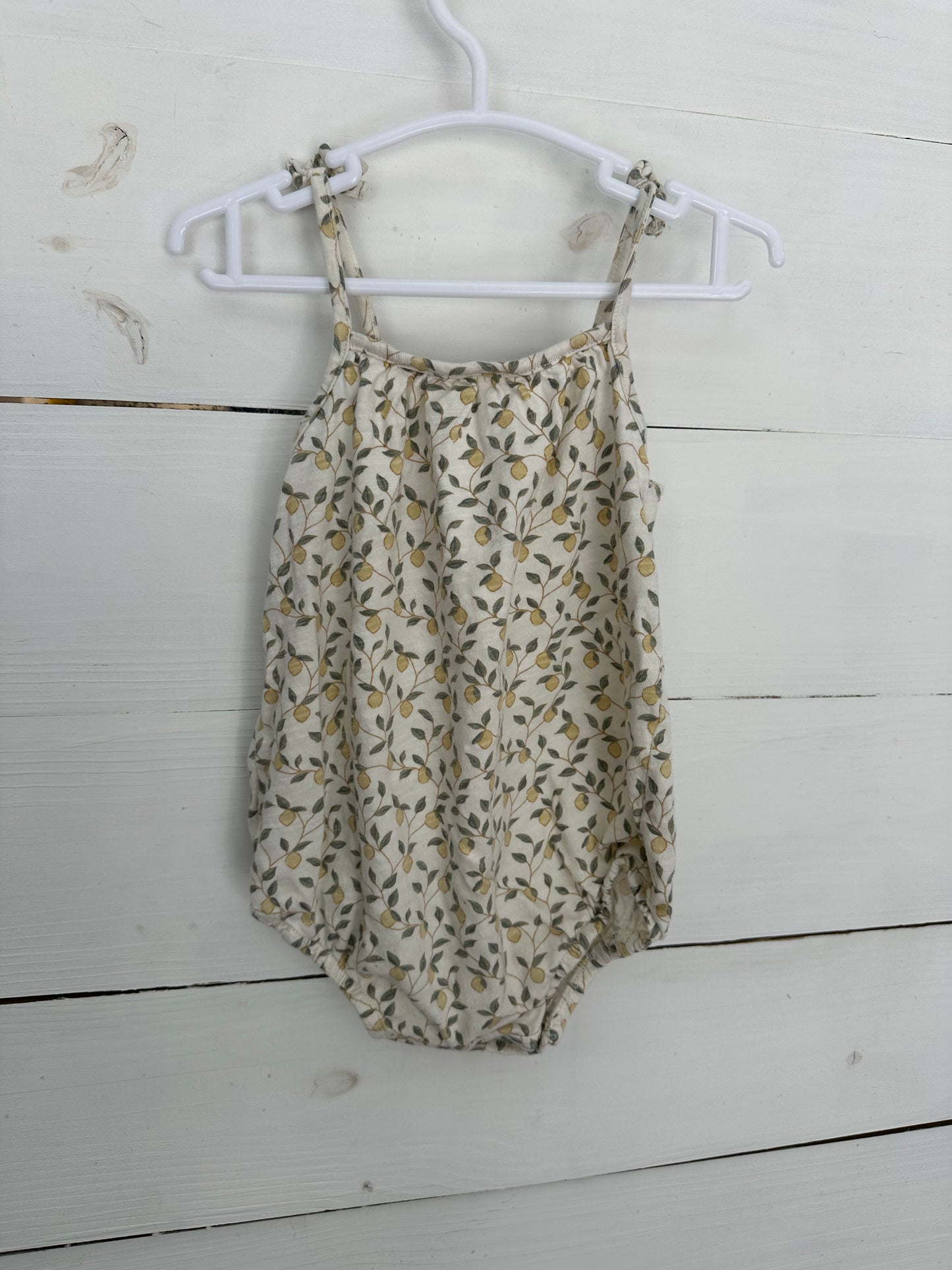 6-12M - Rylee + Cru Lemon Onesie