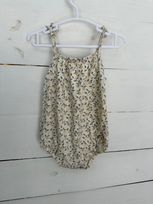 6-12M - Rylee + Cru Lemon Onesie