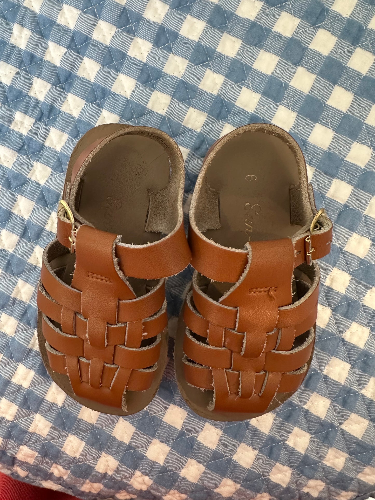 Sun-San Sailors - Brown Closed Toe Sandals