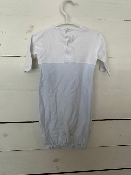 Small (Newborn) - Kissy Kissy Pima Smocked Gown