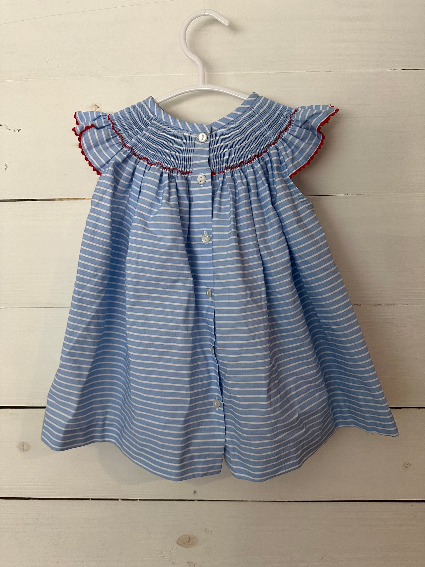 3T- Smocked Crab Dress or Top - Southern Sunshine
