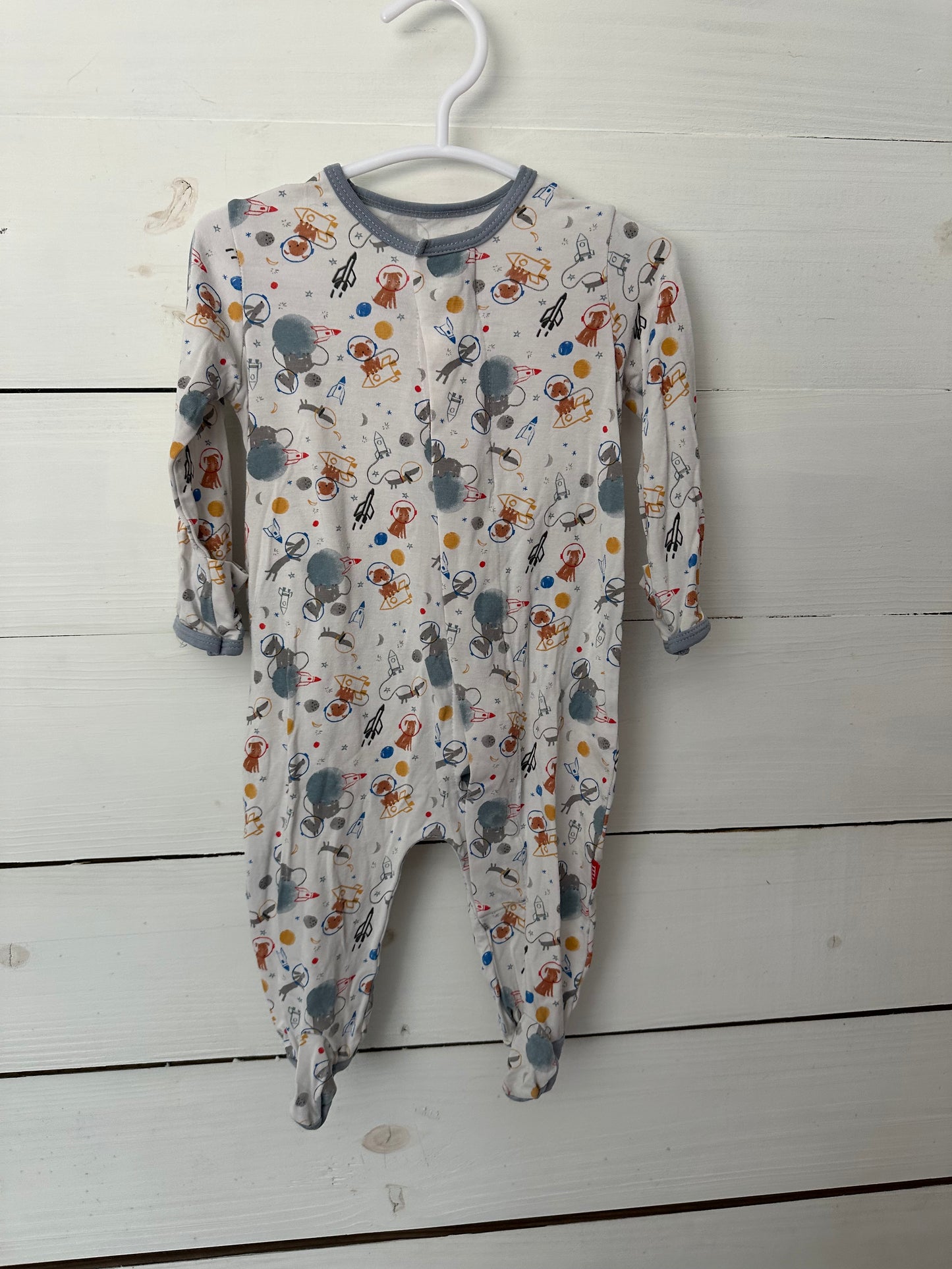 0-3M - Magnetic Me Puppies in Space Jammies