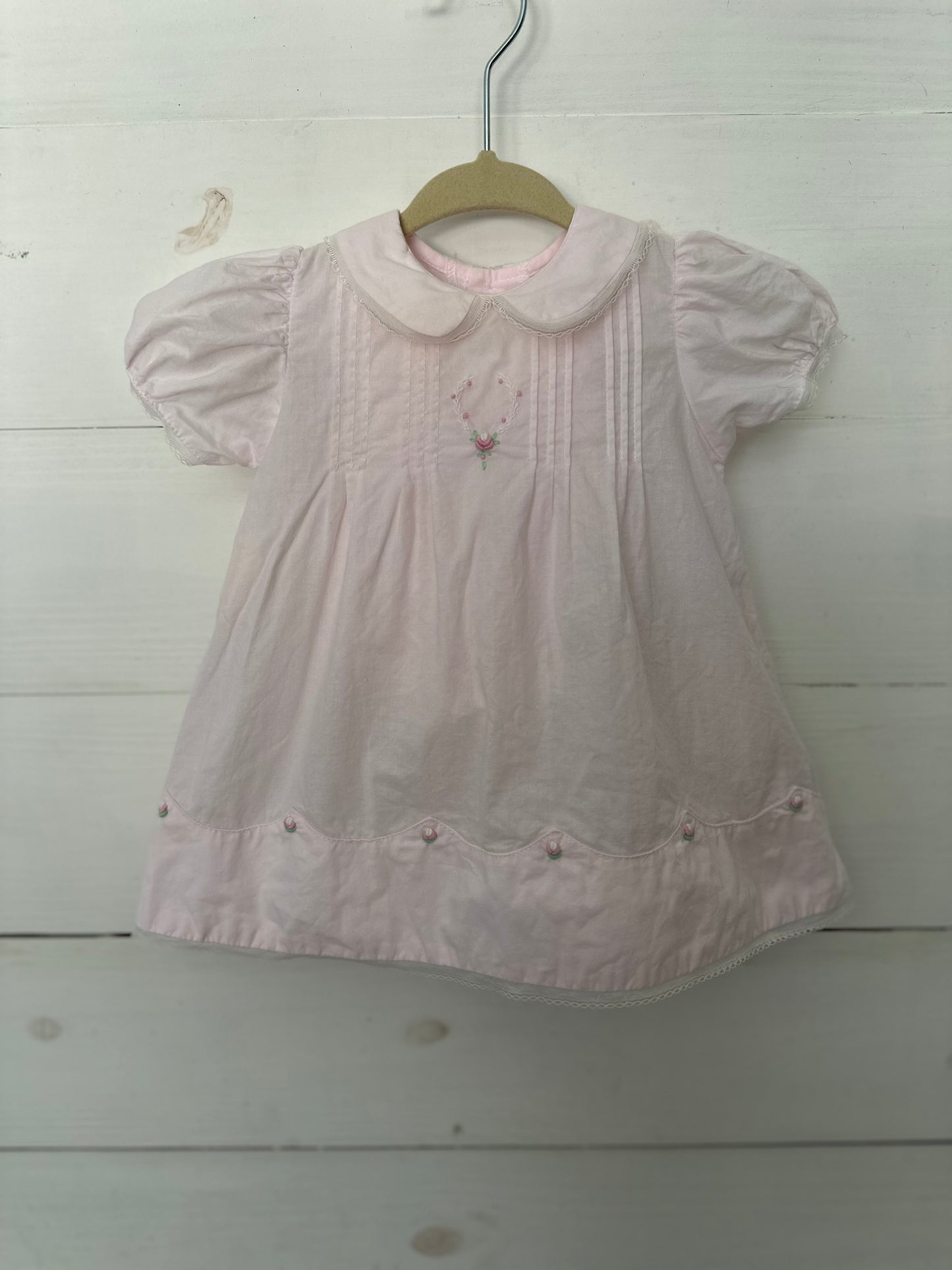 Baby Son Pink Heirloom Dress