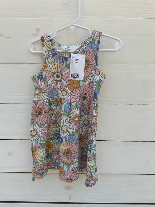 2T - NWT Flower Dress H&M