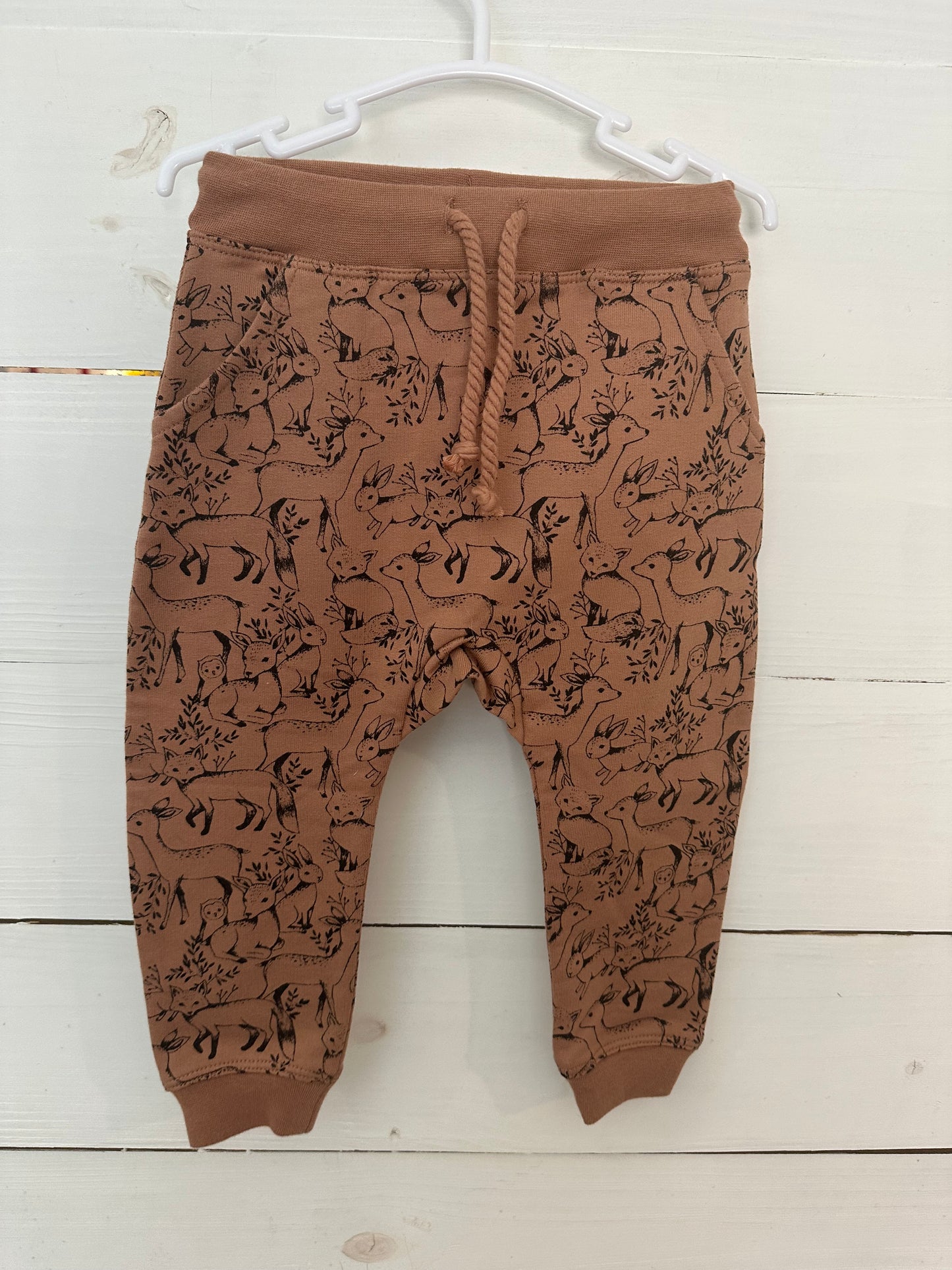 12-18M - Rylee + Cru Rust Fox Sweatshirt & Sweatpant Set