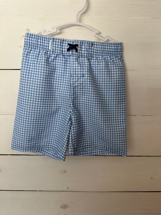 3T - Rugged Butts Blue Gingham Swim Suit