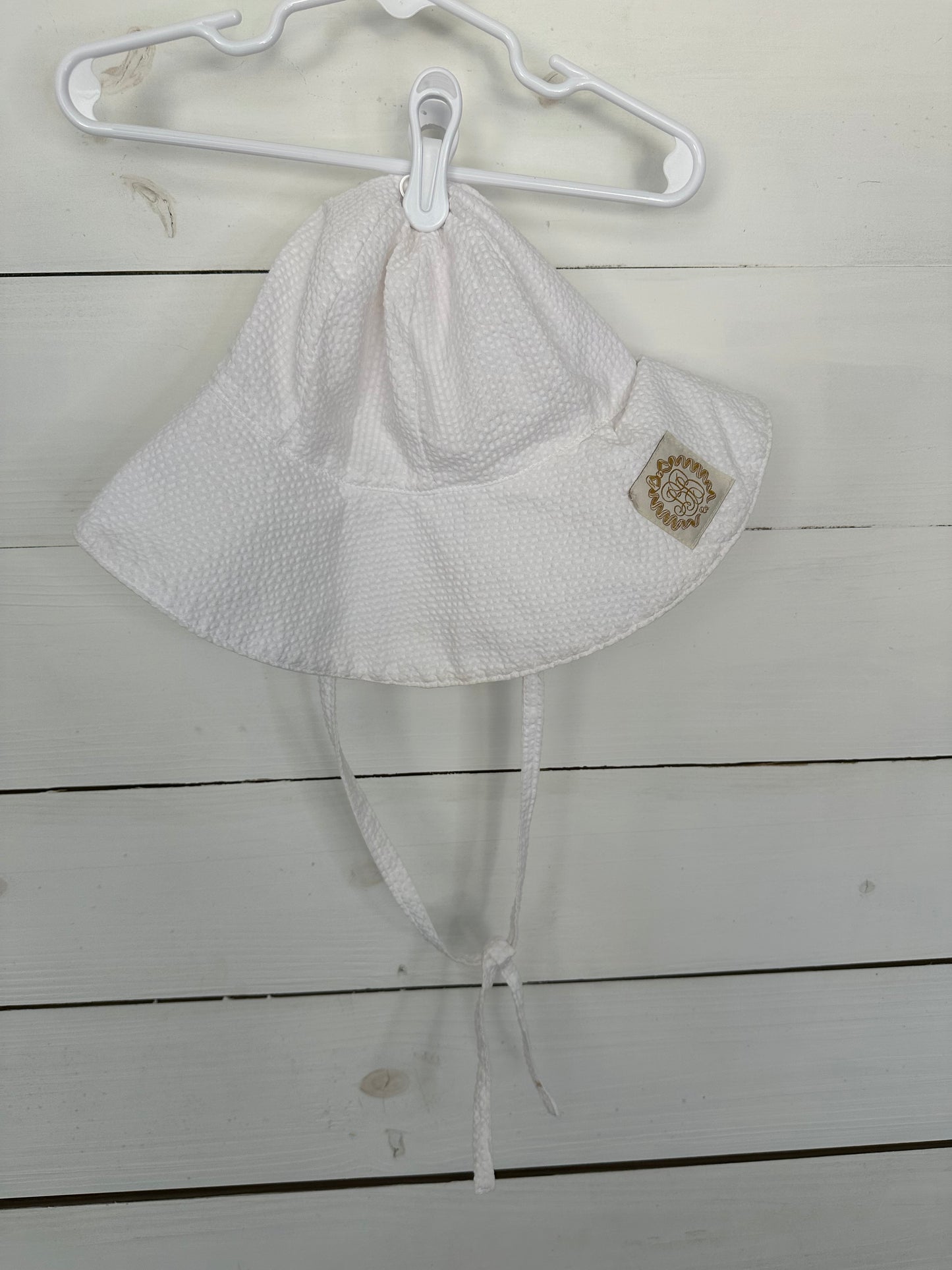 Small - TBBC White Seersucker Hat