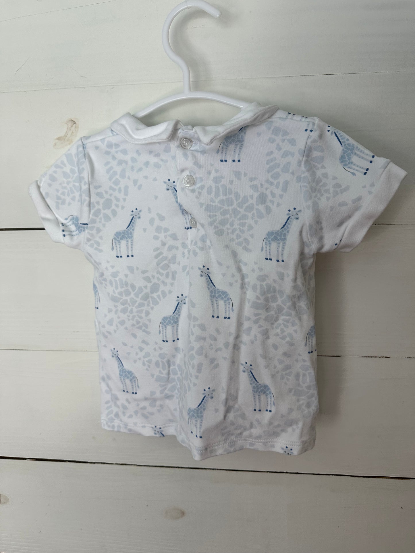 18-24M - Nellapima Baby Blue Giraffe Diaper Set