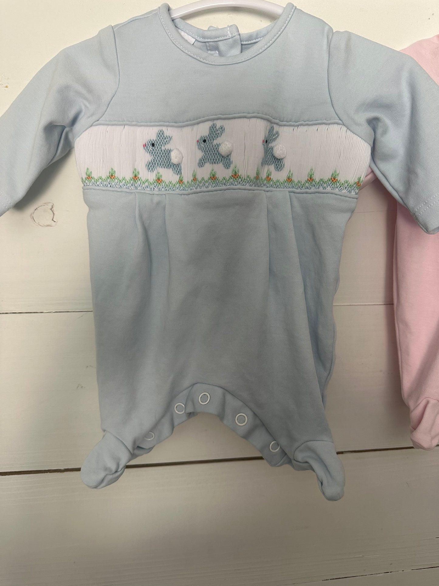 Newborn Edgehill Collection Smocked Brother + Sister Easter Outfits
