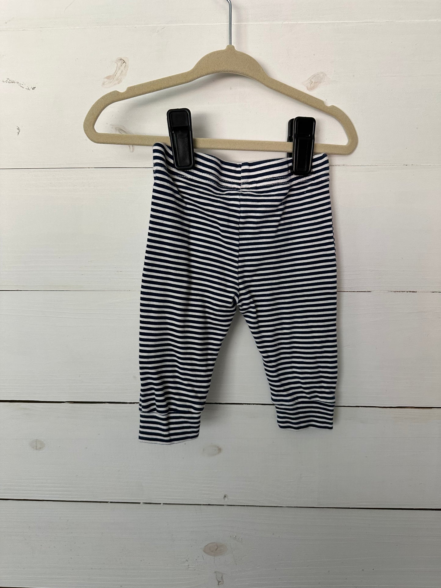 Starting Out Navy Blue Striped Pants