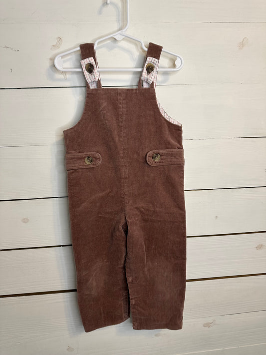 2T - TBBC Ivy League Brown and Plaid  Longall (Corduroy)