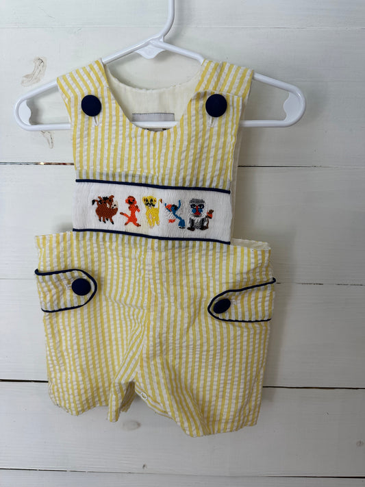 6M - Smocked Lion King Jon Jon