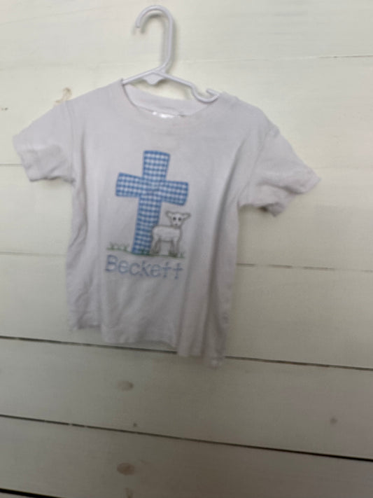 Beckett lamb &amp; cross t-shirt