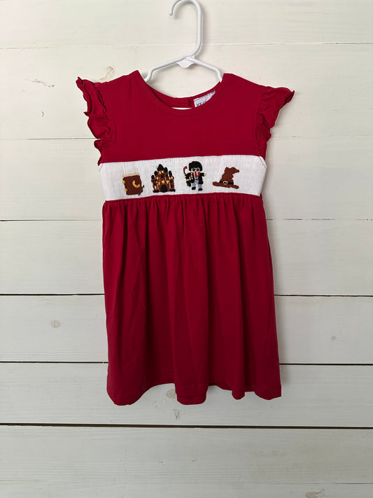 MK Clothing Designs - Harry Potter Characters Smocked Dress