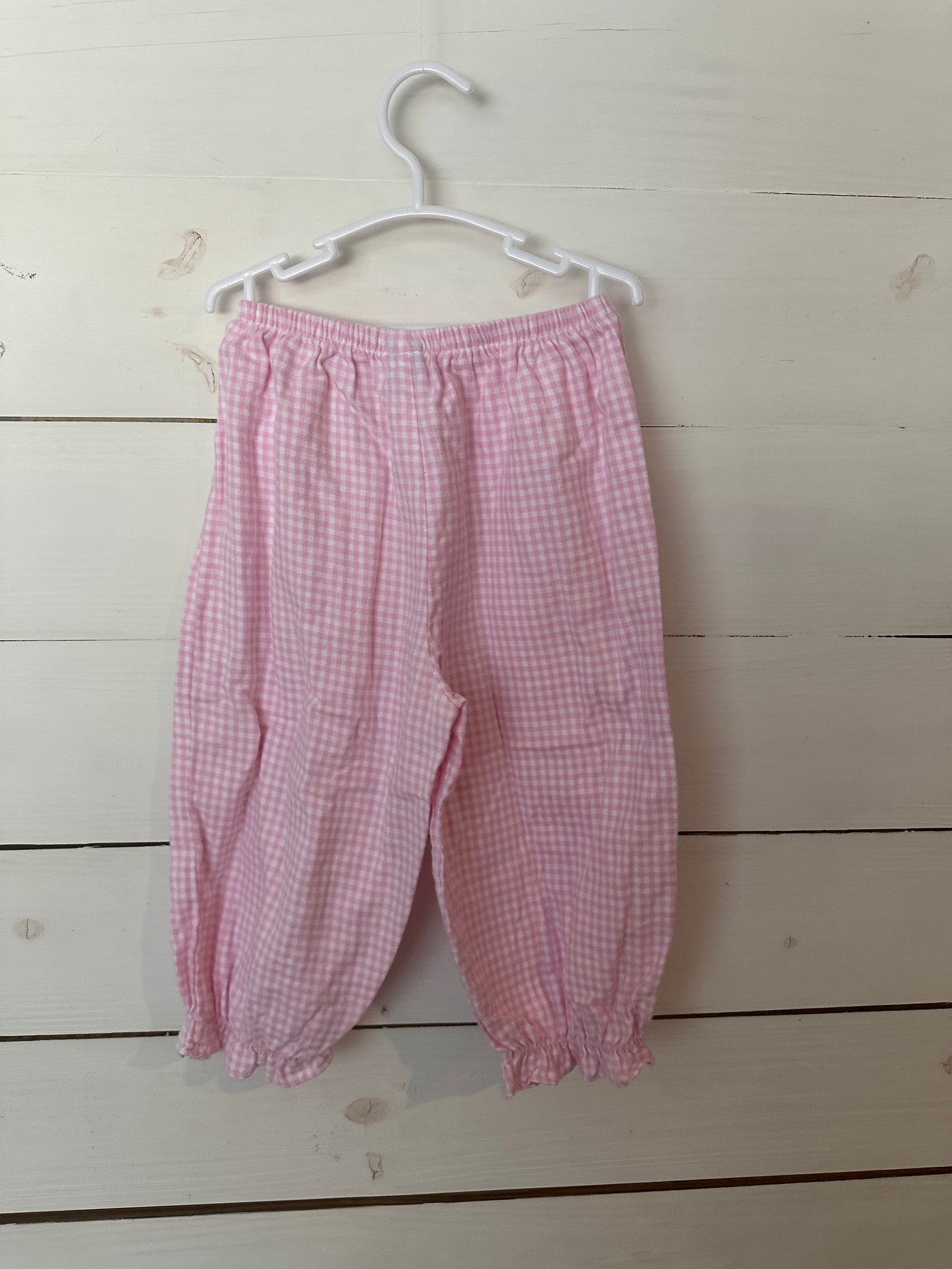 24M - Southern Sunshine Kids - Valentines Day LOVE smocked 2 Piece Outfit - Bishop top with Matching Pants