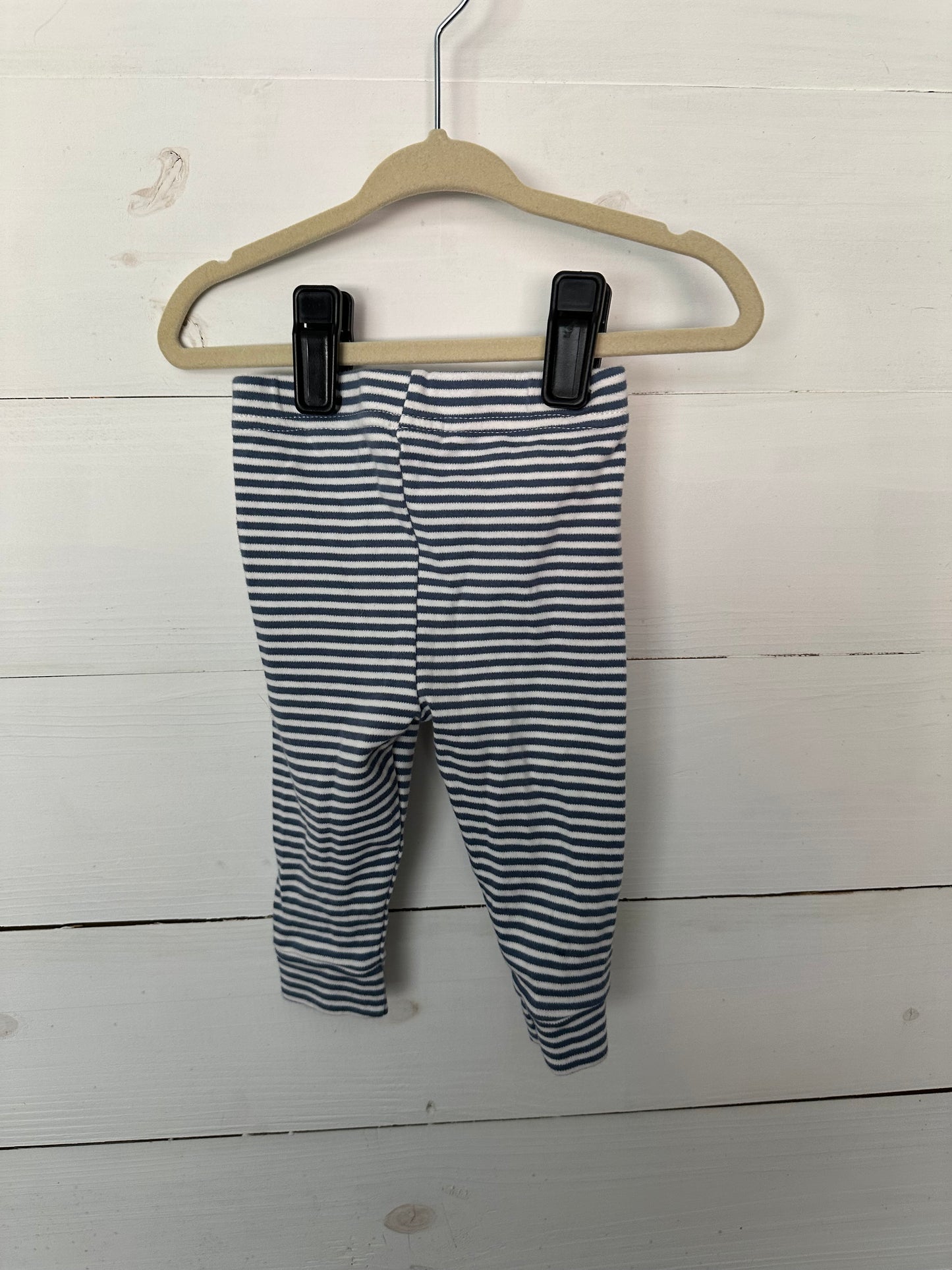Starting Out Wedge Wood Blue Striped Pants