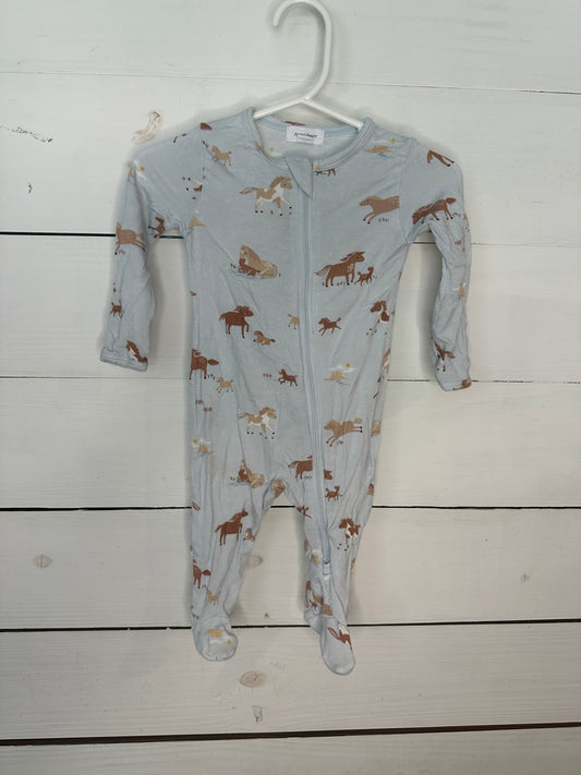 0-3M - Angel Dear Horse Jammies