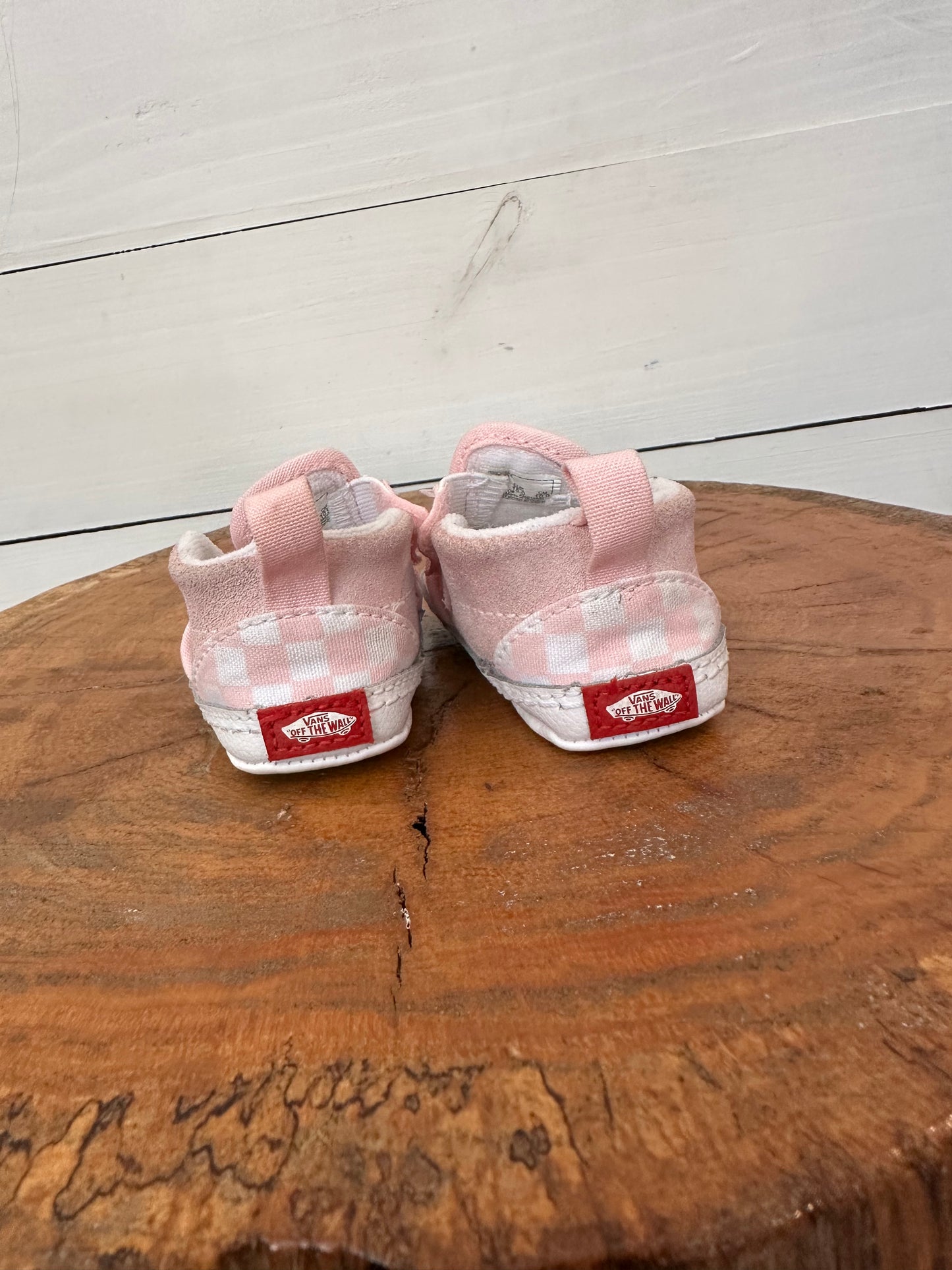 3 - Vans Baby Pink Classic Slip On Vans