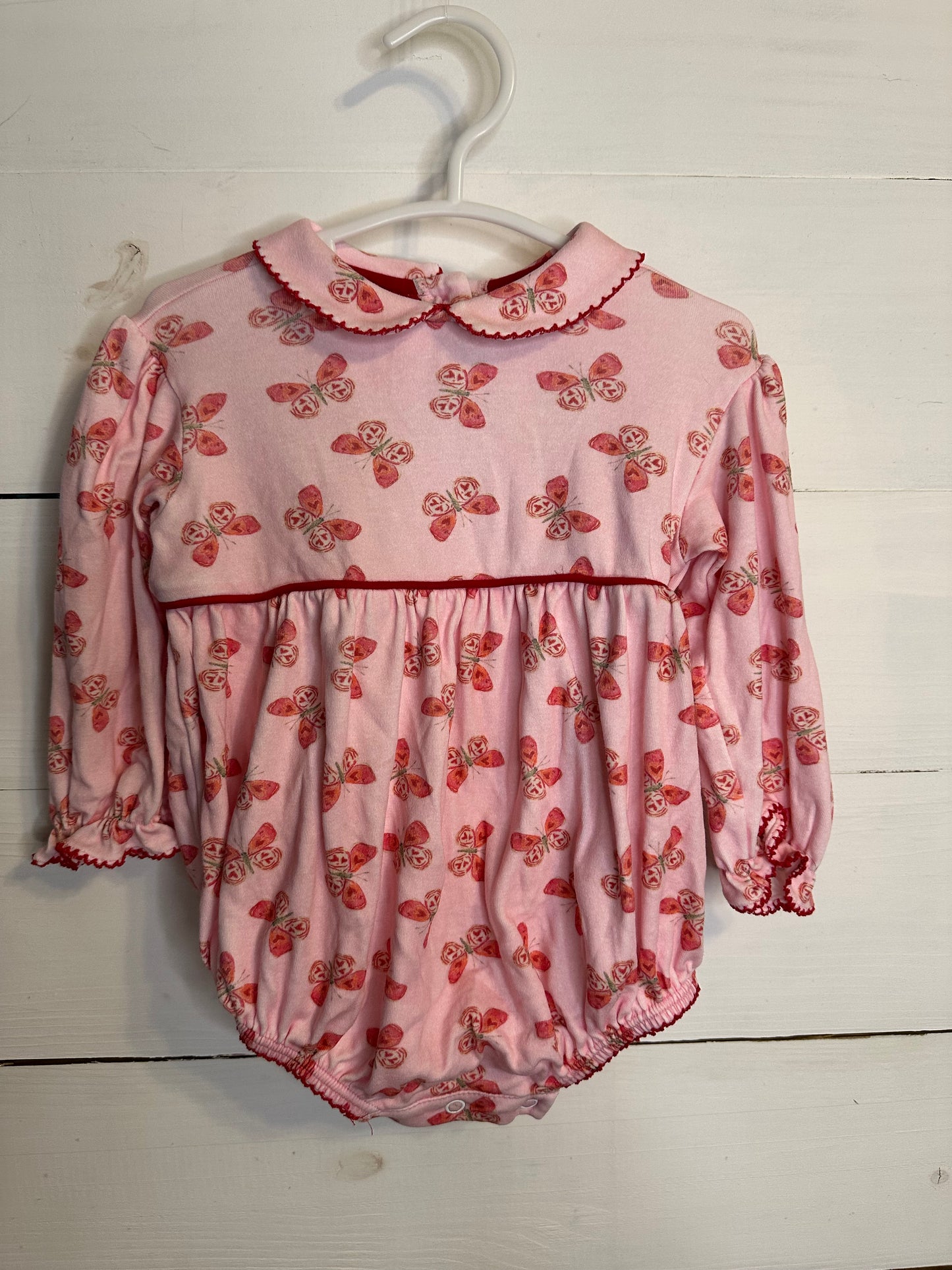 12M - Ruth & Ralph Pink Butterfly Bubble