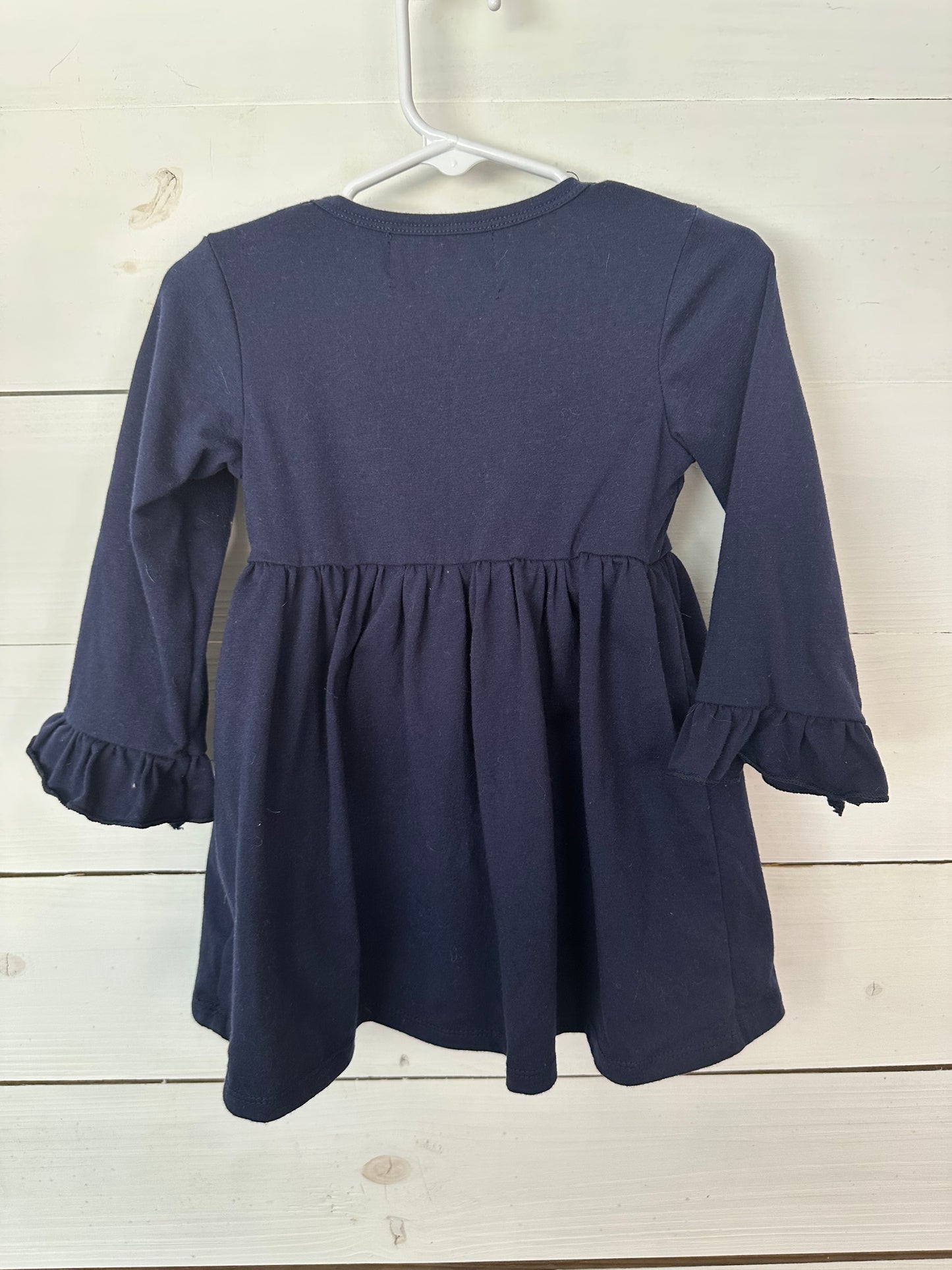 2T - Charlotte Embroidered Dress with Mallards - City Beautiful Boutique