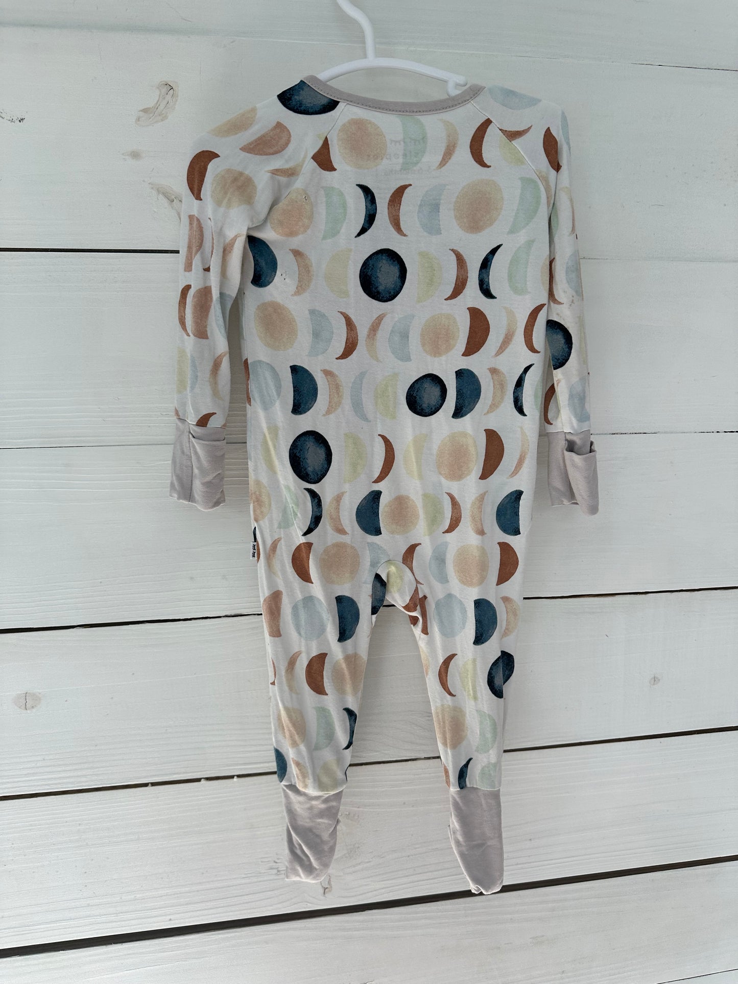 3-6M - Little Sleepies Moon Pajamas