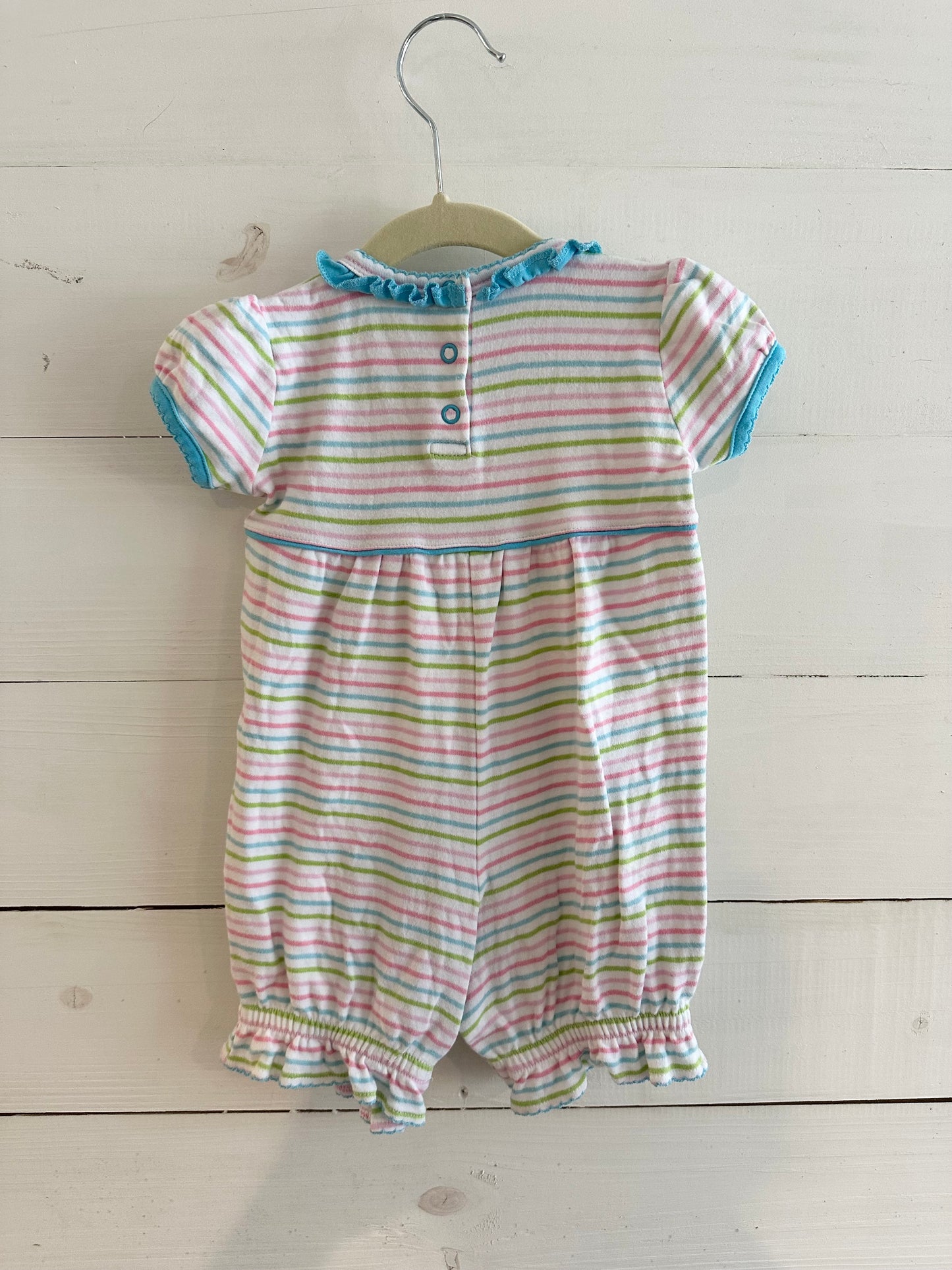Squiggles Summer Stripe Play Romper