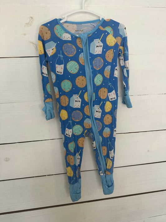 3-6M - Little Sleepies Milk & Cookie Jammies