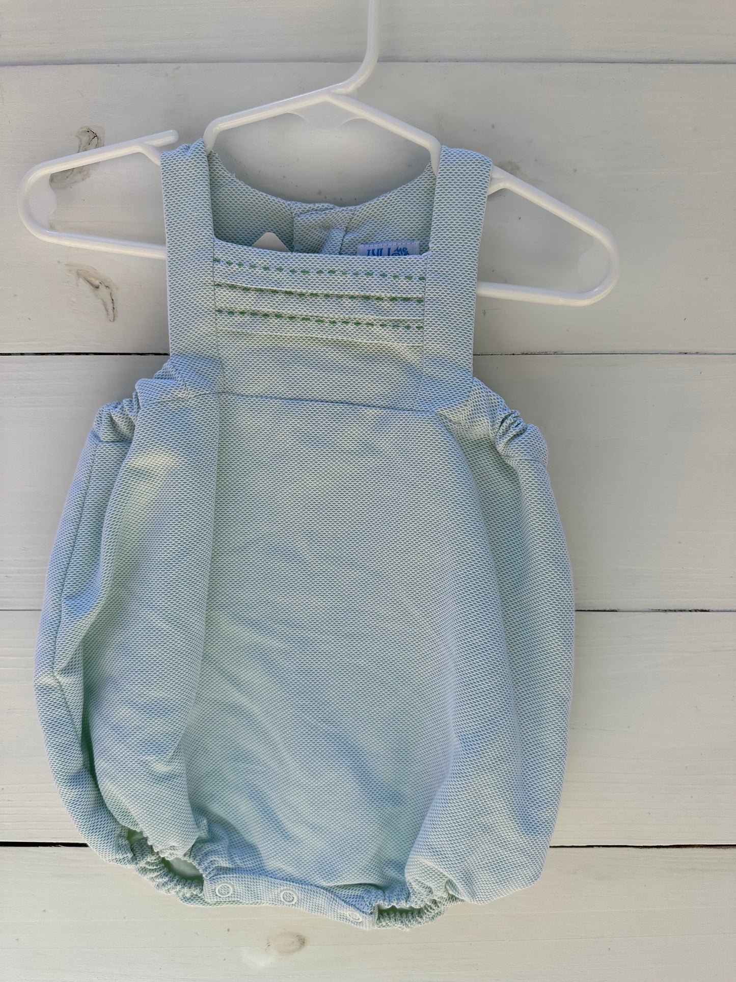 Luli & Me: Green Bubble with stitched details