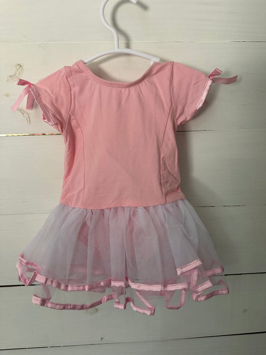 12-24M - NWT Ruffle Butts Pink Ballerina Dress