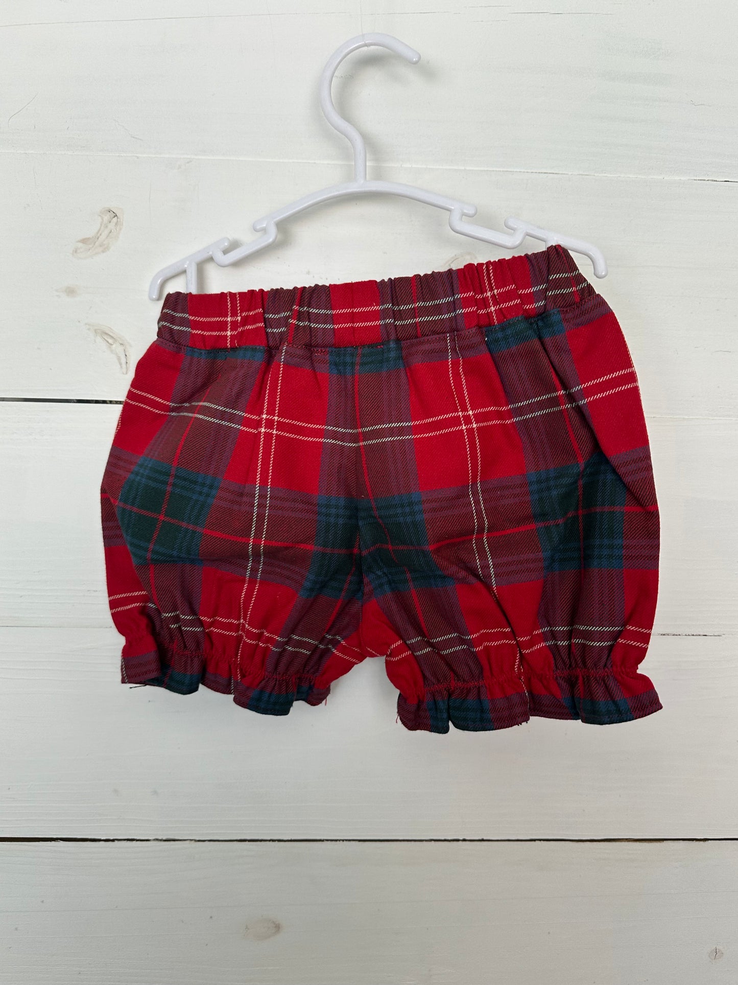 3T - TBBC Tartan Plaid Shorts/Bloomers with Bow