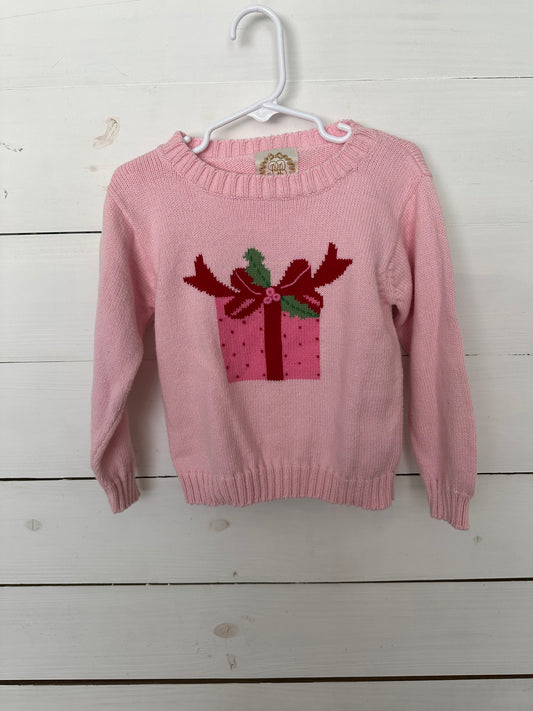 3T - TBBC Isabelle's Intarsia Sweater - Palm Beach Pink - Christmas Present