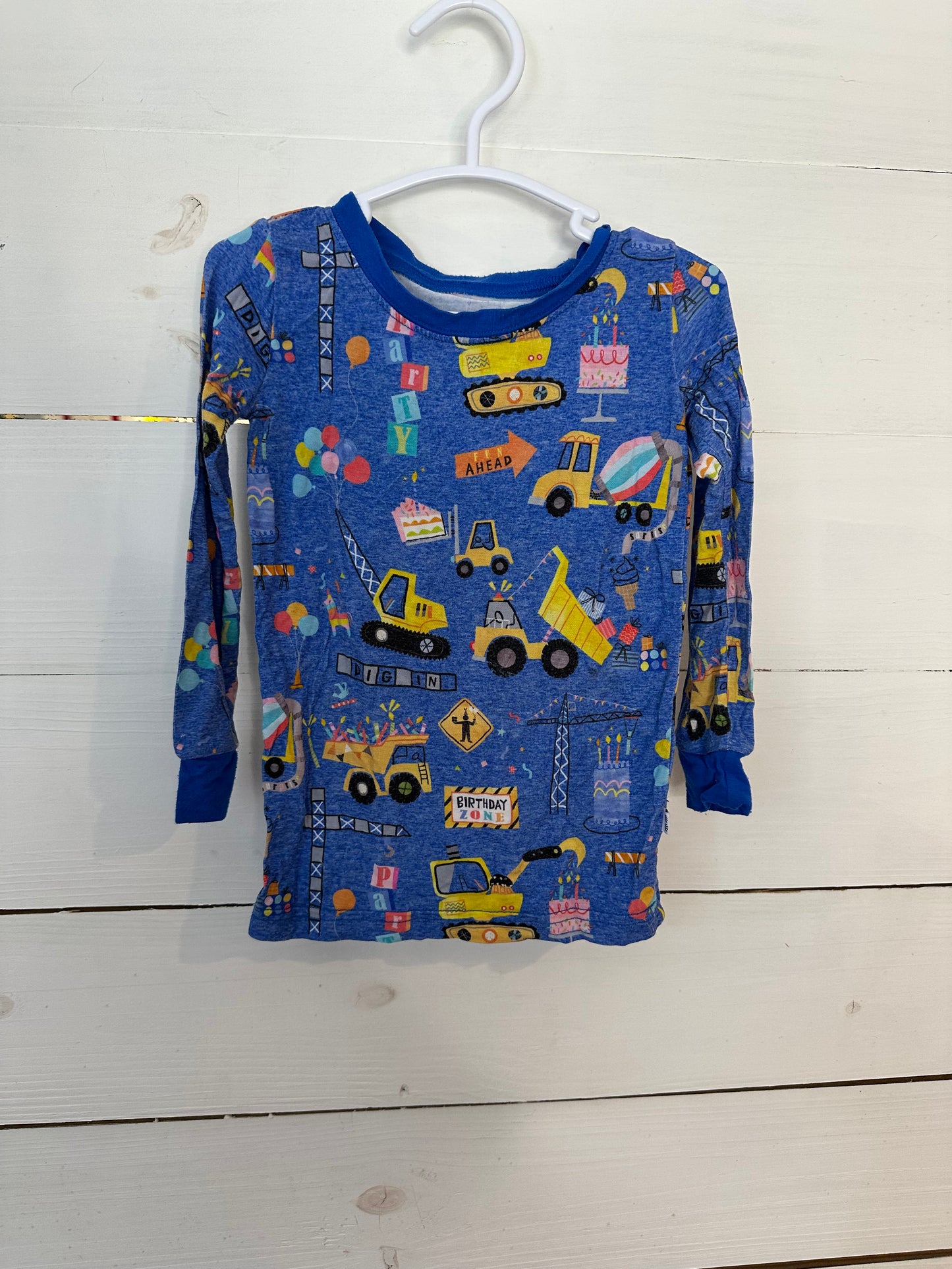 18-24M - Little Sleepies Happy Birthday Digger Jammies