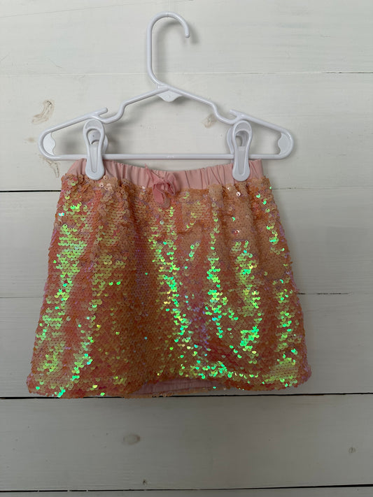 4/5Y - Rockets of Awesome Pink Sequin Skirt