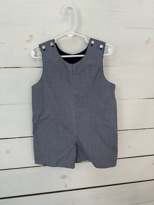 24M - Sir Jon Navy Blue Gingham Jon Jon