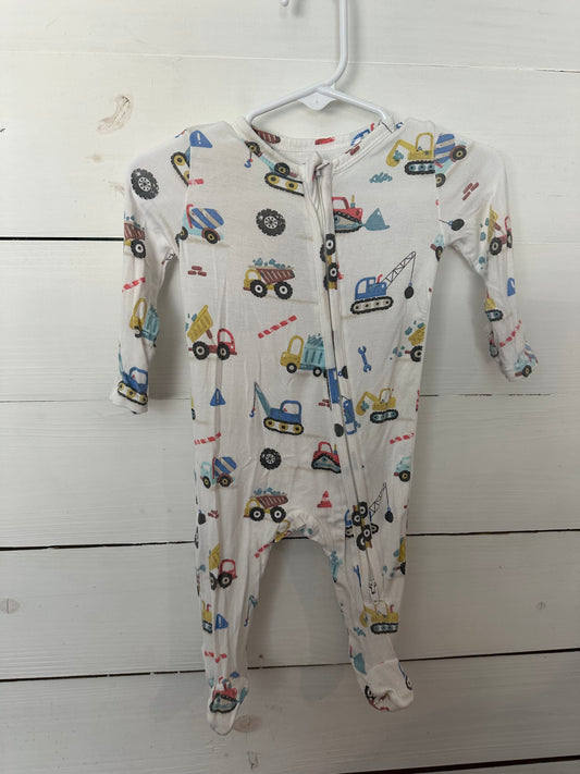 0-3M - Angel Dear Construction Vehicle Jammies