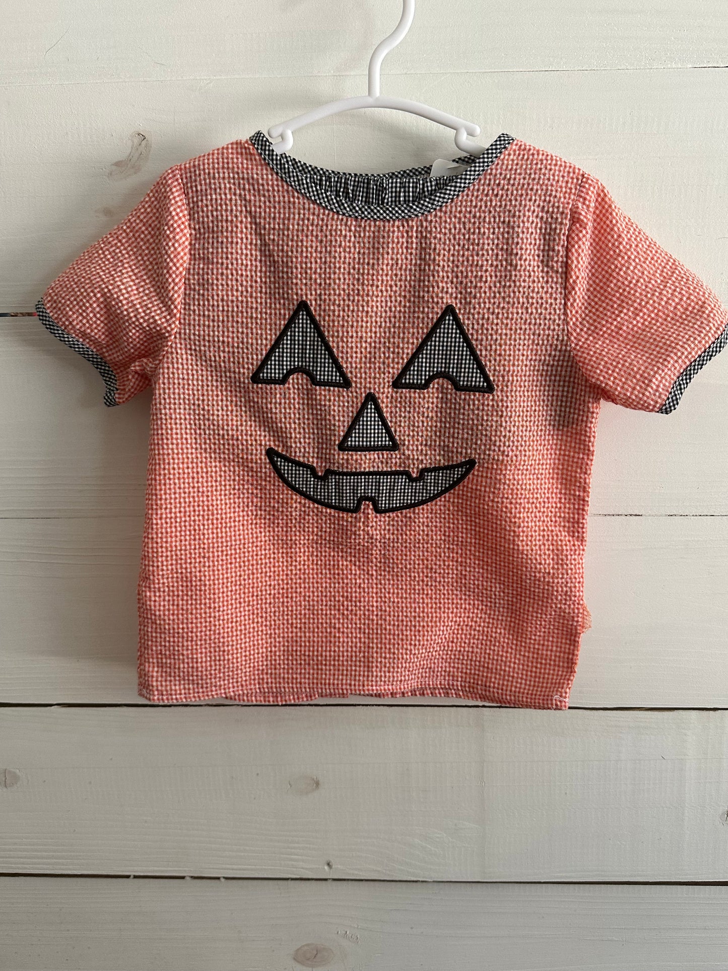 24m - Southern Darlin' Smocks - Pumpkin 2 Piece Set