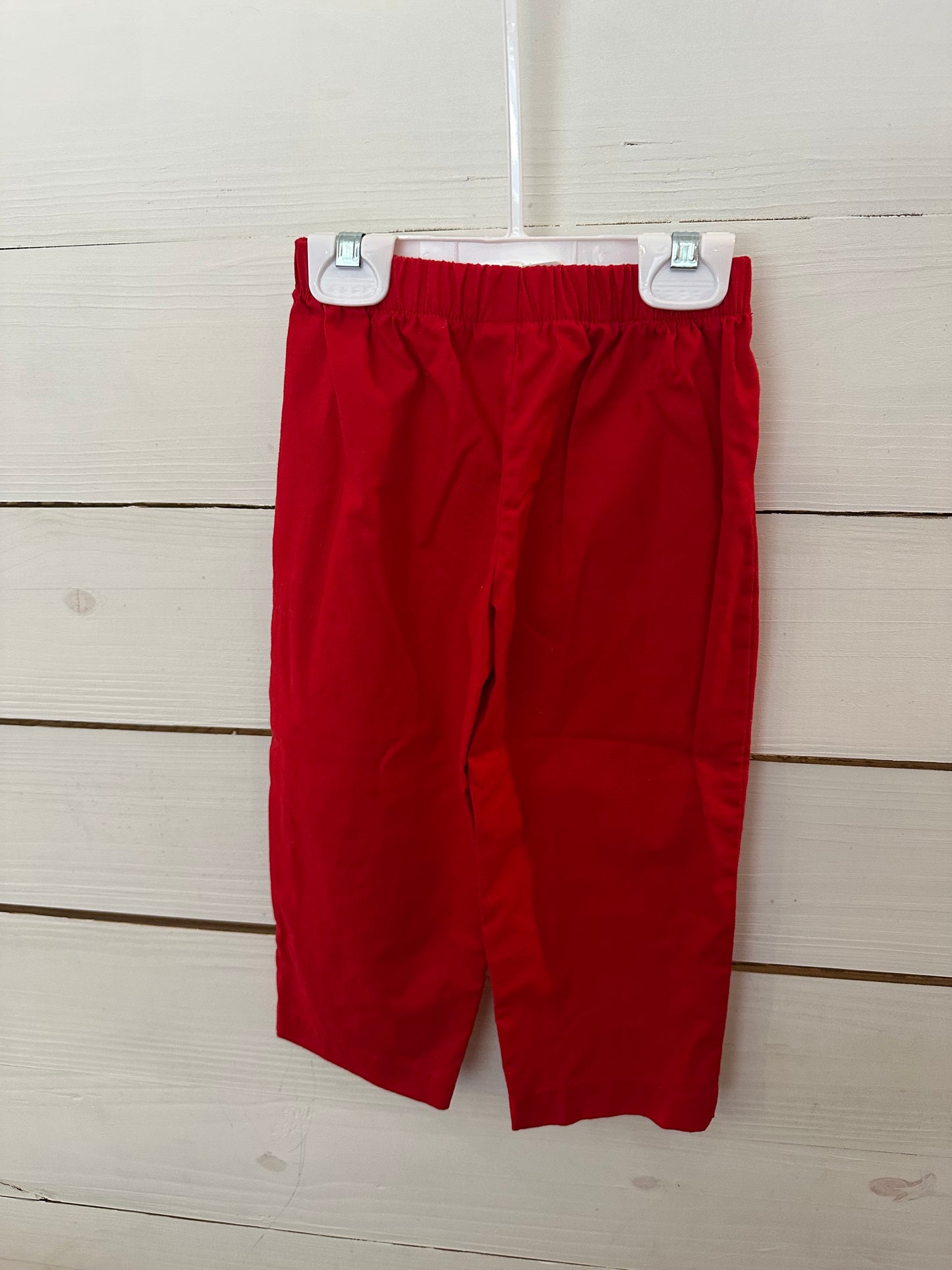 2T -Southern Sunshine: Red pull on pants