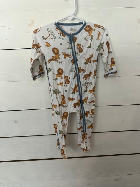 3-6M - Mud Pie Lion Jammies
