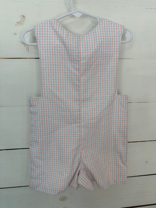 18M - Shrimp & Grits Kids Easter Jon Jon with Smocked Bunnies